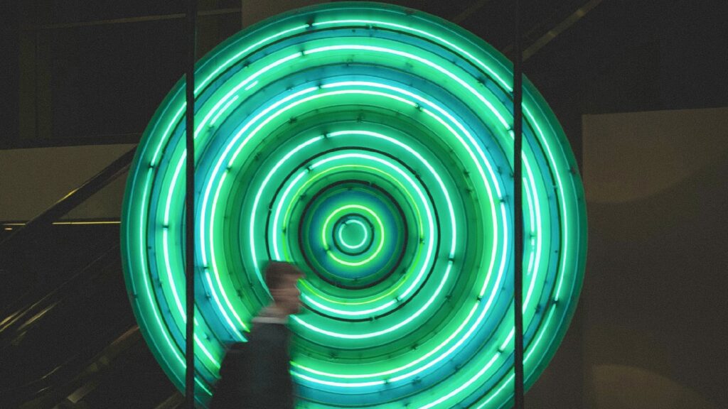 green light circles