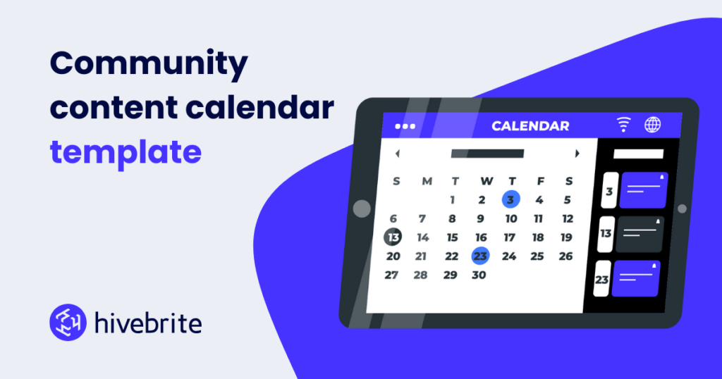 Community Calendar Template