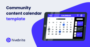 Community Calendar Template