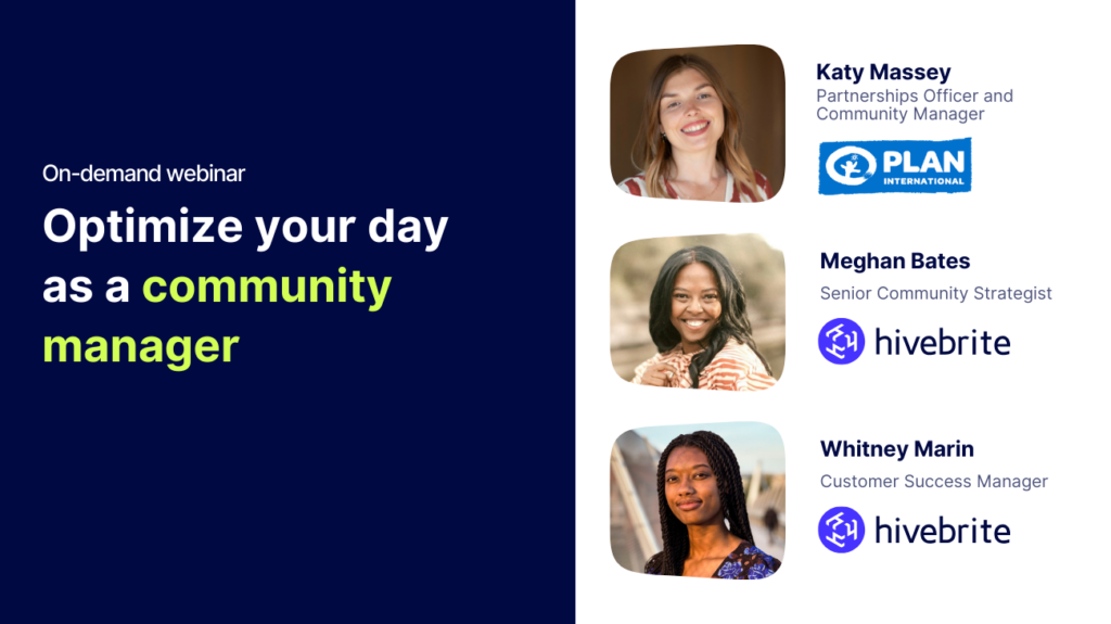 Optimize your day as a community manager