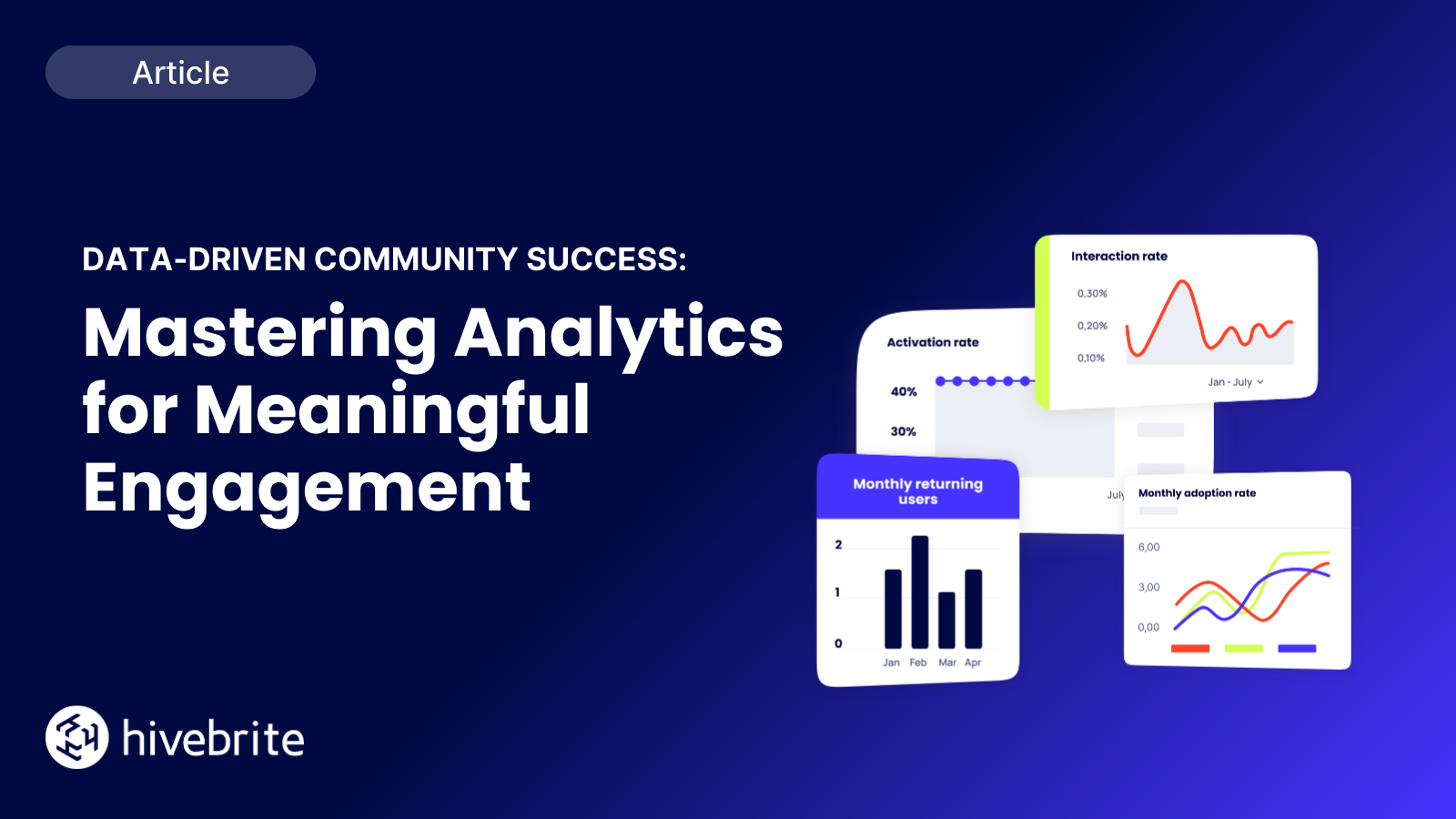 Guide to Community Analytics for Online Communities
